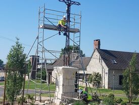 Monument pendant travaux