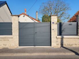 Nouveau portail après travaux